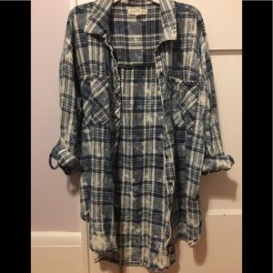 Blue flannel